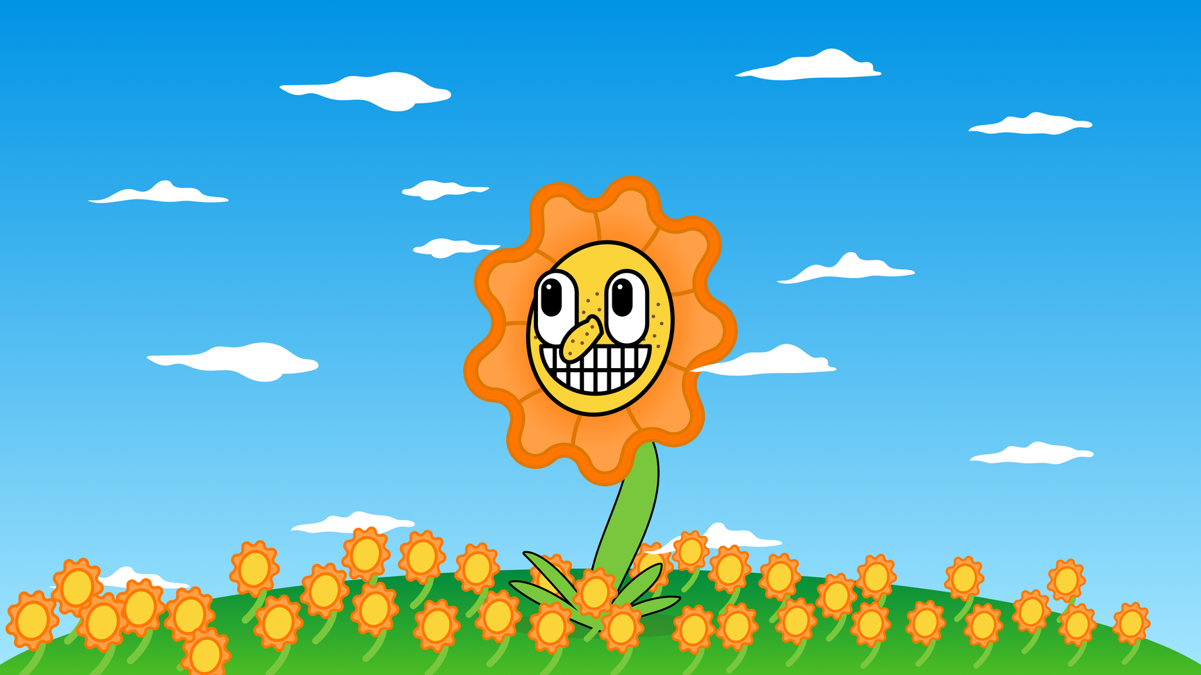 "HAPPY TILL THE MOON COMES UP"